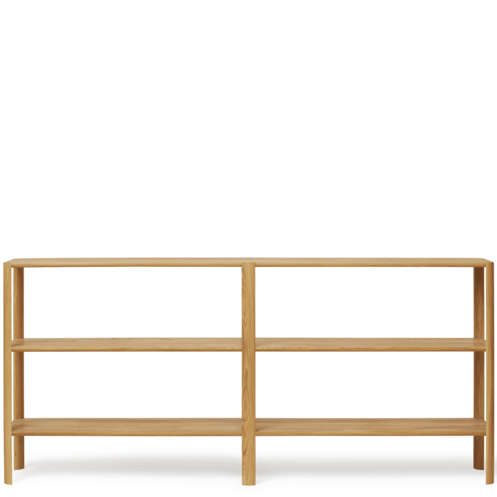 Leaf plankrek 3 planken 92x200 cm, Eikenhout Form & Refine