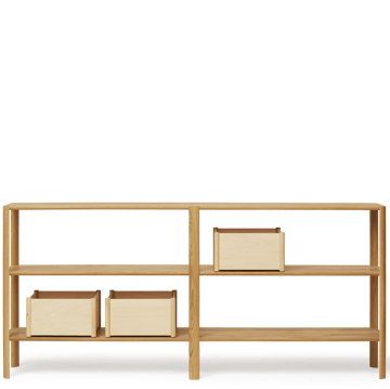 Leaf plankrek 3 planken 92x200 cm - Eikenhout - Form & Refine