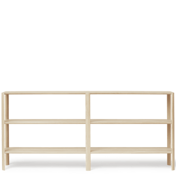 Leaf plankrek 3 planken 92x200 cm - Wit eiken - Form & Refine