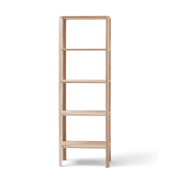 Leaf plankrek 5 planken 55x162 cm, Wit eiken Form & Refine