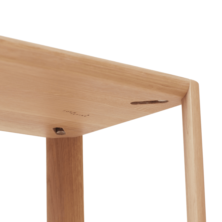 Leaf plankrek 5 planken 55x162 cm, Wit eiken Form & Refine