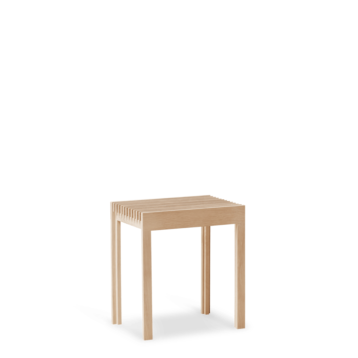 Lightweight pall 40x45 cm, Wit eiken Form & Refine