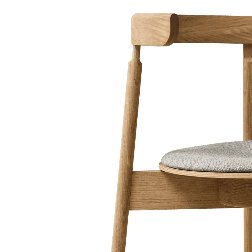 Lunar stoel, Eik-Hallingdal 65-0227 Form & Refine