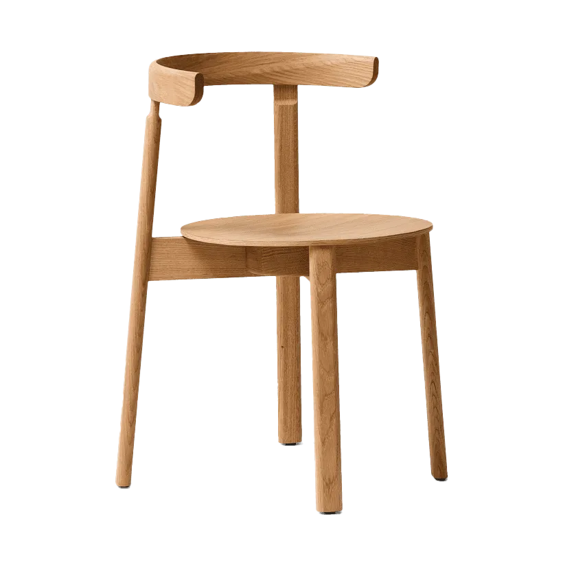 Lunar stoel, Eikenhout Form & Refine
