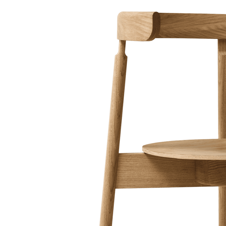 Lunar stoel, Eikenhout Form & Refine
