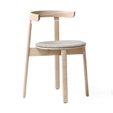 Lunar stoel - Wit eik-Hallingdal 65-0227 - Form & Refine