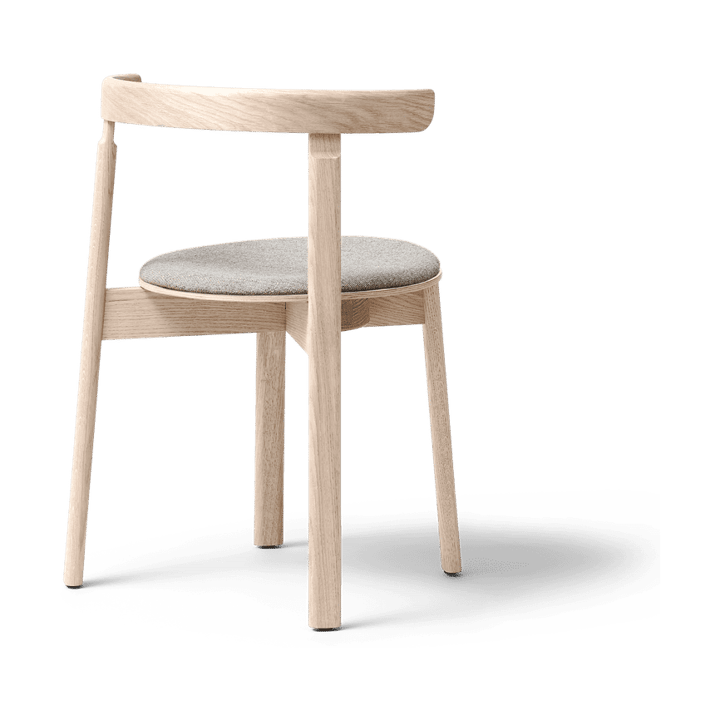 Lunar stoel, Wit eik-Hallingdal 65-0227 Form & Refine