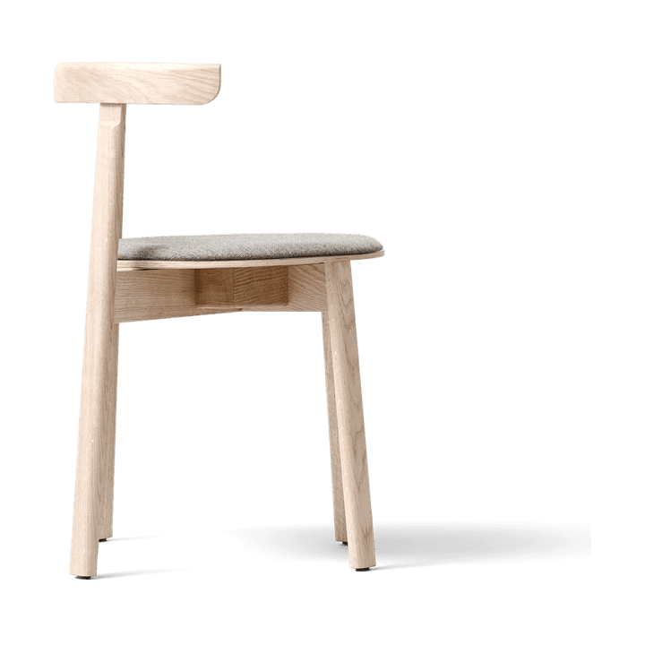 Lunar stoel, Wit eik-Hallingdal 65-0227 Form & Refine