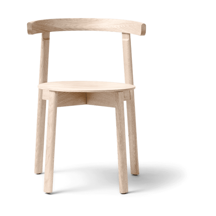 Lunar stoel, Wit eiken Form & Refine