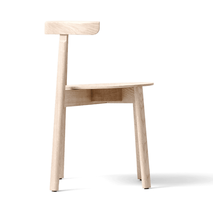Lunar stoel, Wit eiken Form & Refine