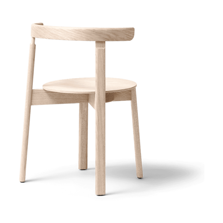 Lunar stoel, Wit eiken Form & Refine