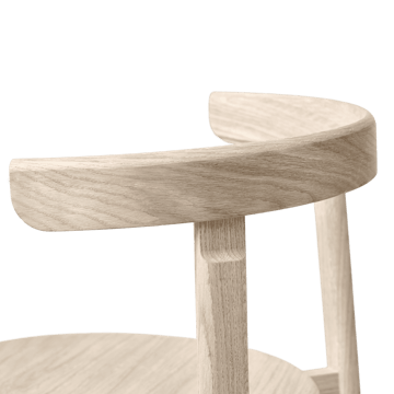 Lunar stoel - Wit eiken - Form & Refine