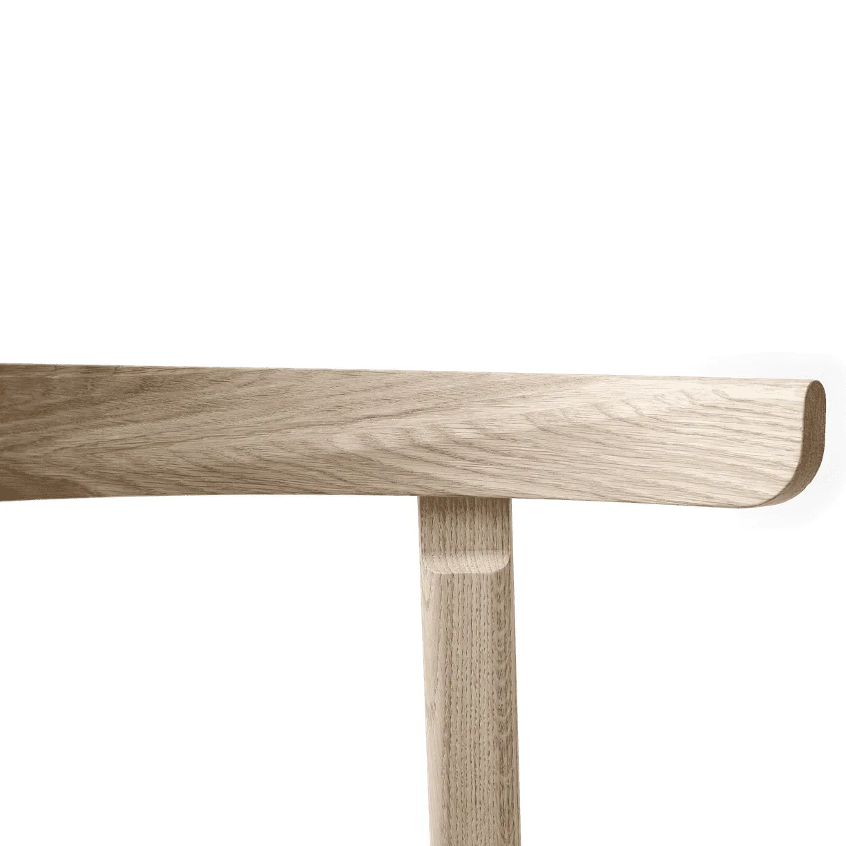 Lunar stoel, Wit eiken Form & Refine