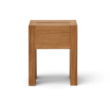 Monolith bijzettafel - Eik, 29x29x36 cm - Form & Refine