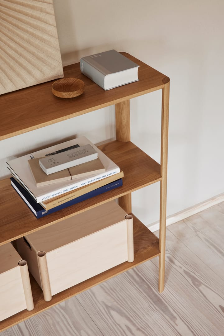Pillar lock voor opbergbox M, Beukenhout Form & Refine