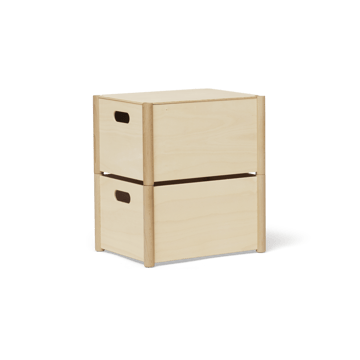 Pillar opbergbox M - Beukenhout - Form & Refine