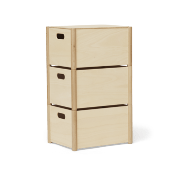 Pillar opbergbox M - Beukenhout - Form & Refine
