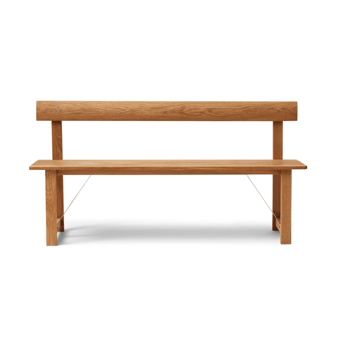 Position bank 155 cm - Eik-staal - Form & Refine