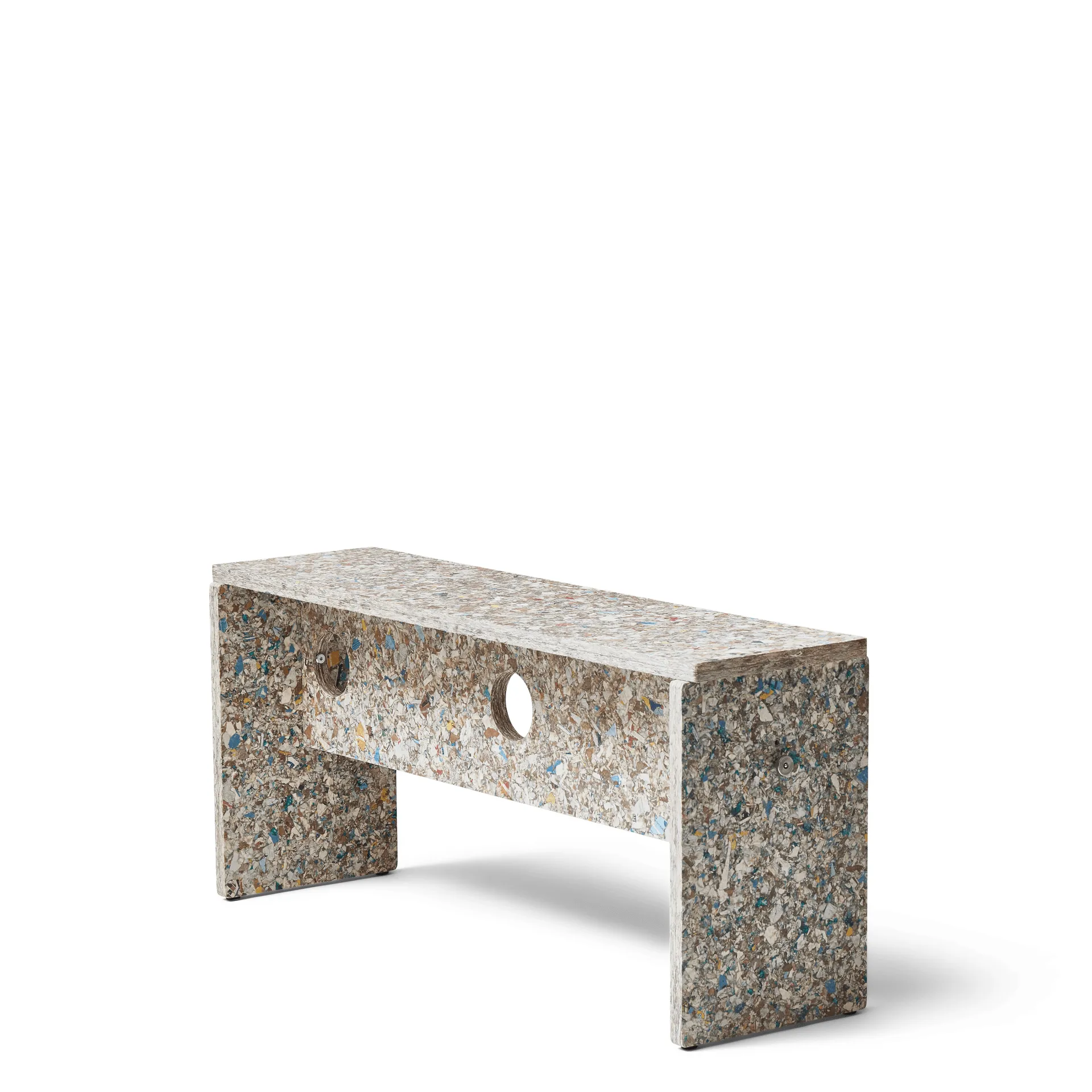 Remake bank 95 cm, Grijs Form & Refine