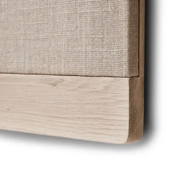 Rim prikbord 60x145 cm - Wit eiken - Form & Refine