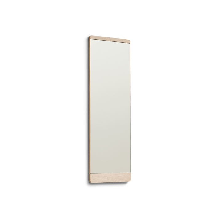Rim wandspiegel 35x110 cm, Wit eiken Form & Refine