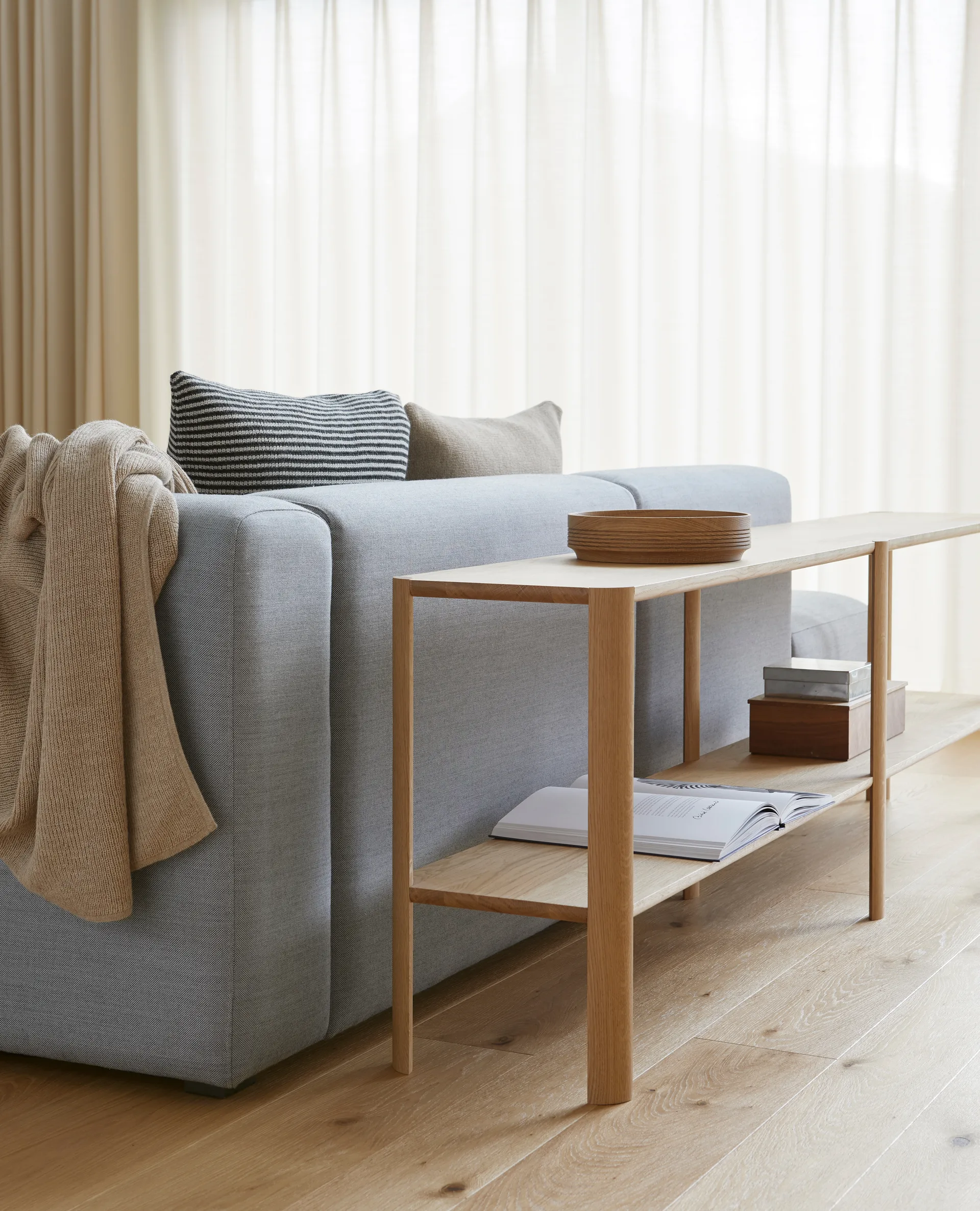 Section schaal Ø24 cm, Eikenhout Form & Refine