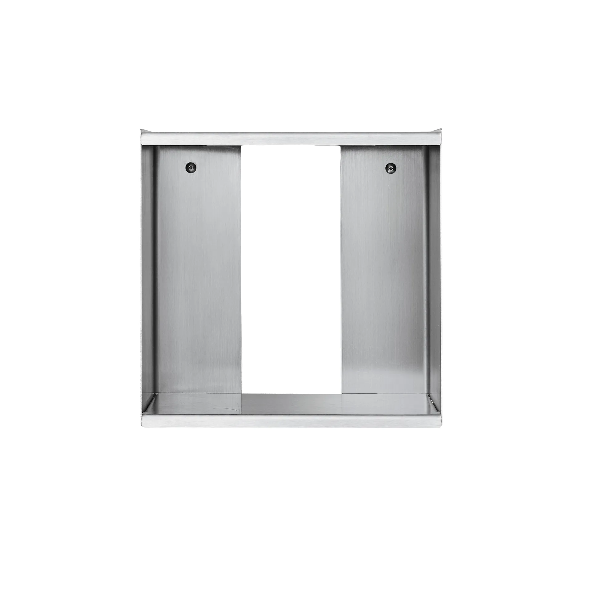 Taper Cube Box wandplank, Roestvrij staal, 34x35 cm Form & Refine