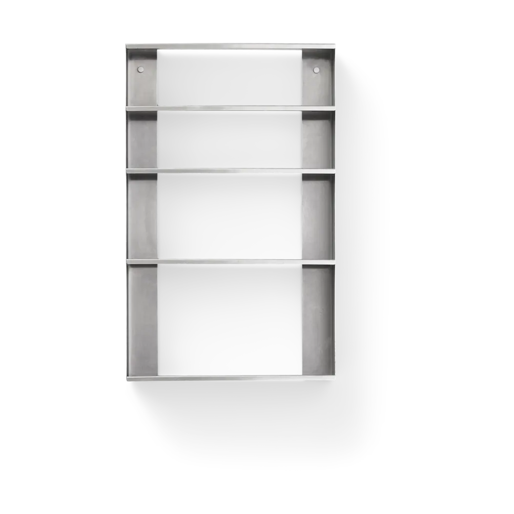 Taper opbergplank 40x65 cm, Roestvrij staal Form & Refine