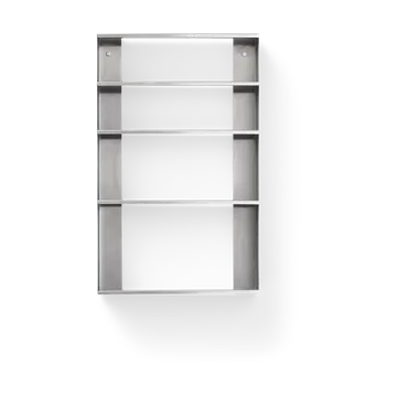 Taper opbergplank 40x65 cm - Roestvrij staal - Form & Refine