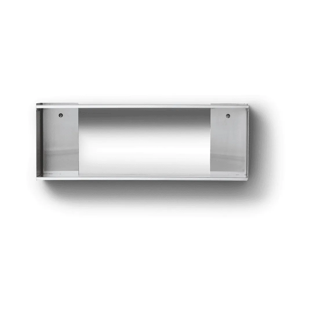 Taper opbergplank 70x25 cm, Roestvrij staal Form & Refine