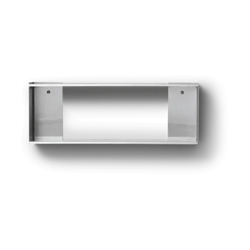 Taper opbergplank 70x25 cm - Roestvrij staal - Form & Refine