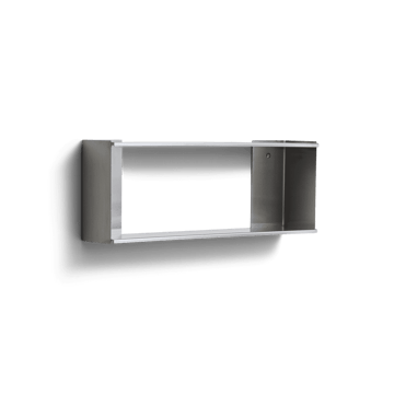Taper opbergplank 70x25 cm - Roestvrij staal - Form & Refine