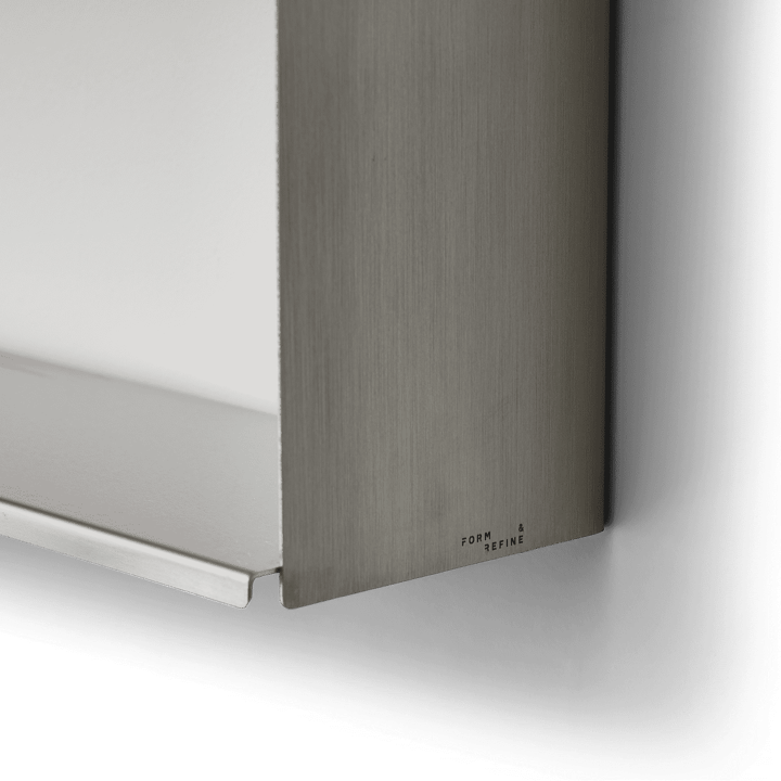 Taper opbergplank 70x25 cm, Roestvrij staal Form & Refine
