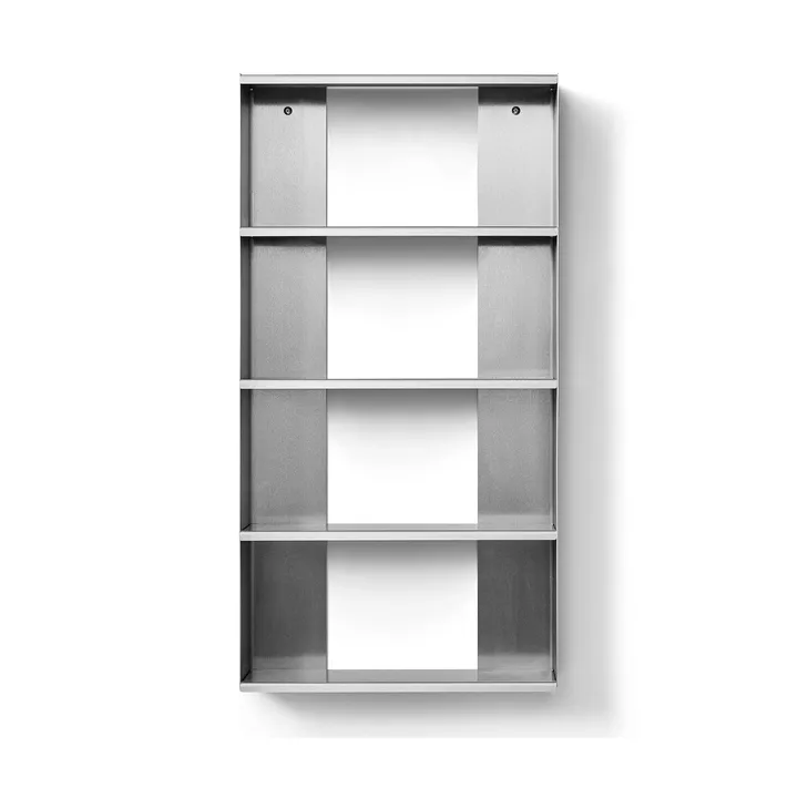 Taper wandplank - Roestvrij staal, 50x98 cm - Form & Refine