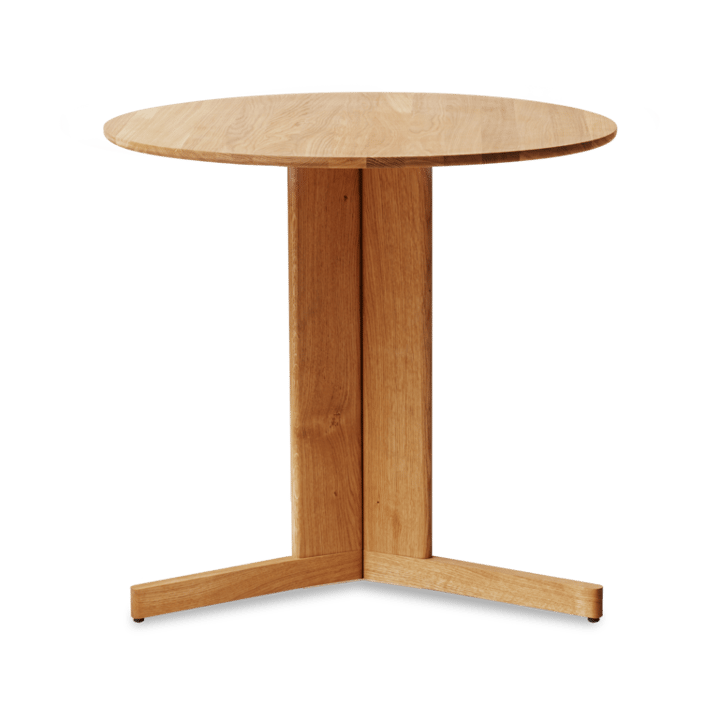 Trefoil eettafel Ø75 cm - Eikenhout - Form & Refine
