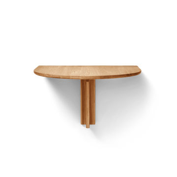 Trefoil wandgemonteerde tafel - Eikenhout - Form & Refine