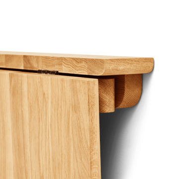 Trefoil wandgemonteerde tafel - Eikenhout - Form & Refine