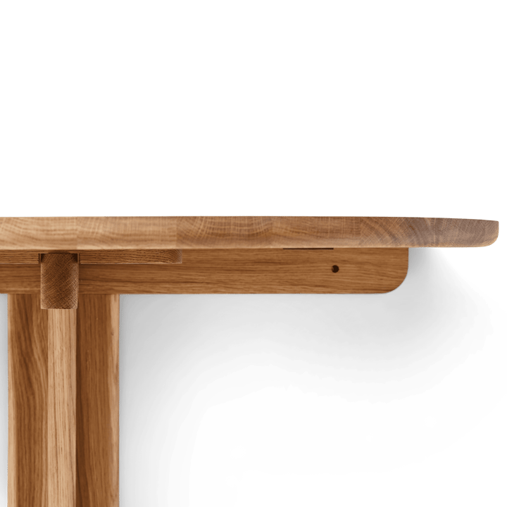 Trefoil wandgemonteerde tafel, Eikenhout Form & Refine