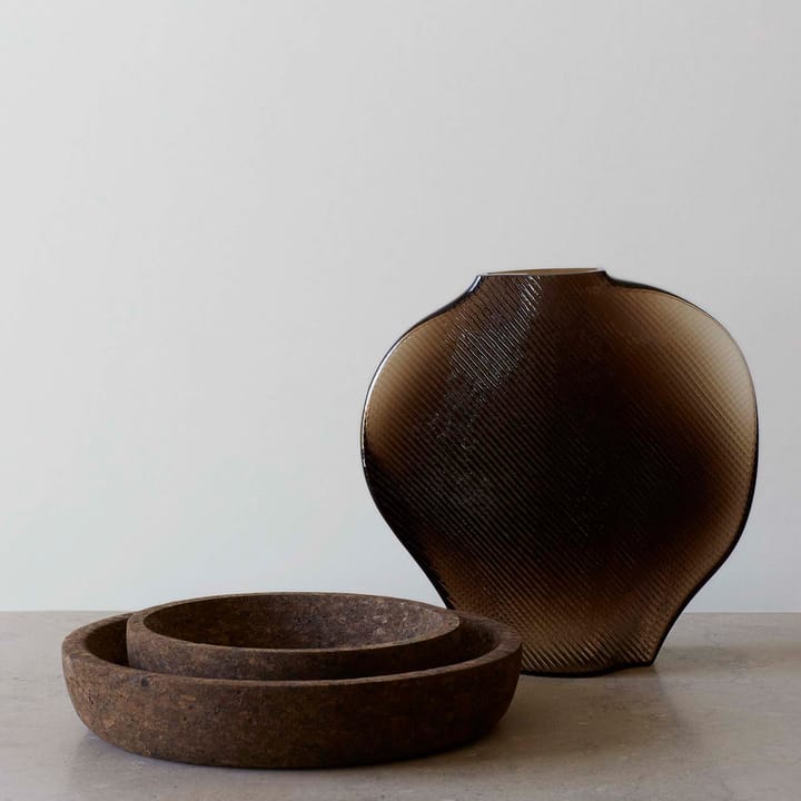 Cork kom S 20 cm, Smoked Formgatan