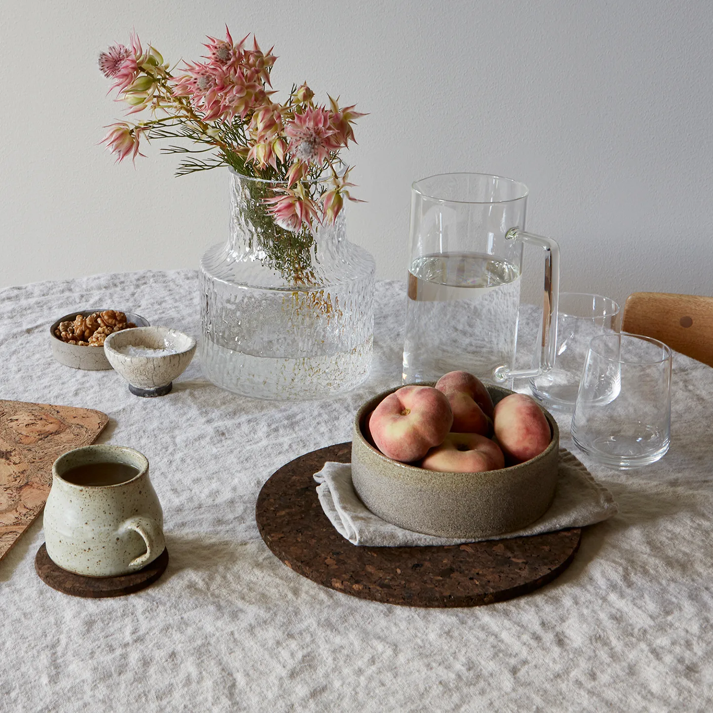 Cork pannenonderzetter smoked, Ø25 cm Formgatan