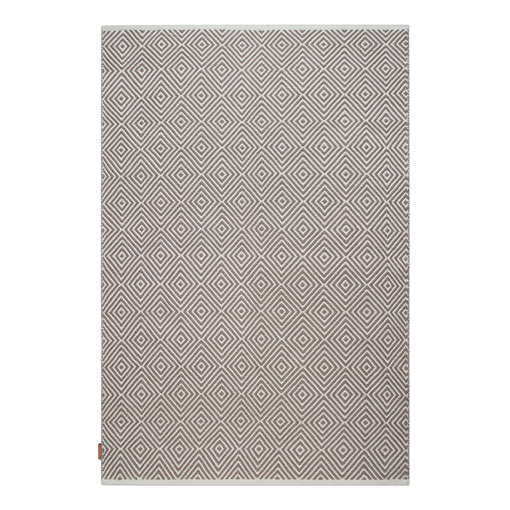 Diamond vloerkleed 170x230 cm, Grey Formgatan