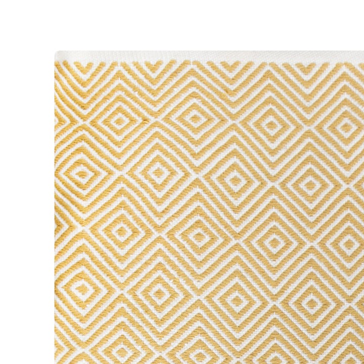 Diamond vloerkleed 170x230 cm - Yellow - Formgatan