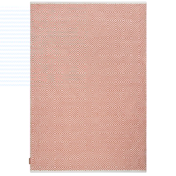 Diamond vloerkleed 200x300 cm - Burnt orange - Formgatan