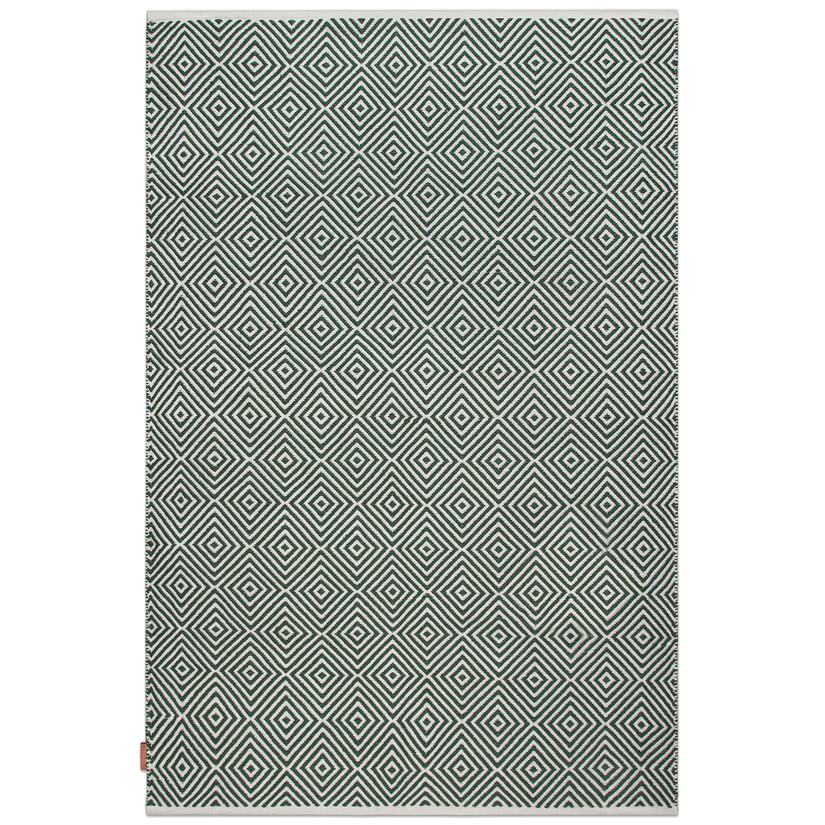 Diamond vloerkleed 200x300 cm, Green Formgatan