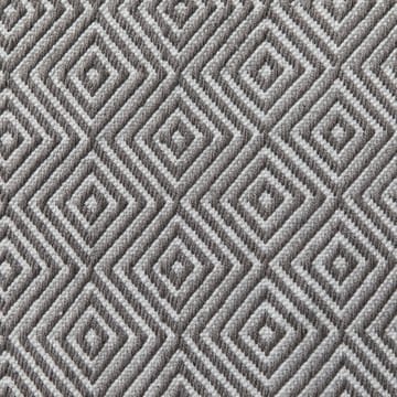 Diamond vloerkleed 200x300 cm - Grey - Formgatan