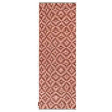 Diamond vloerkleed 70x200 cm - Burnt orange - Formgatan