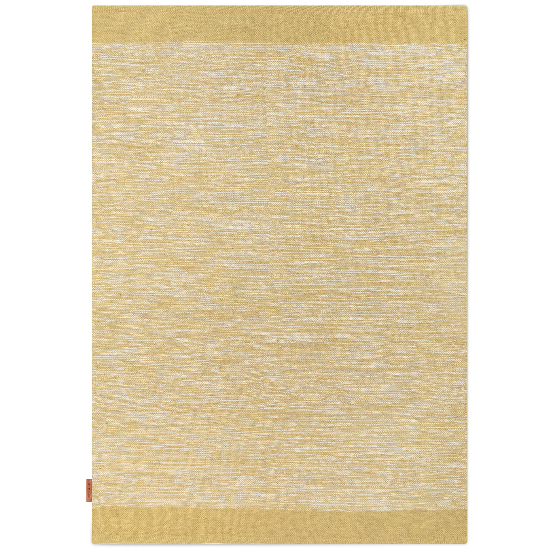 Melange vloerkleed 170x230 cm, Dusty yellow Formgatan