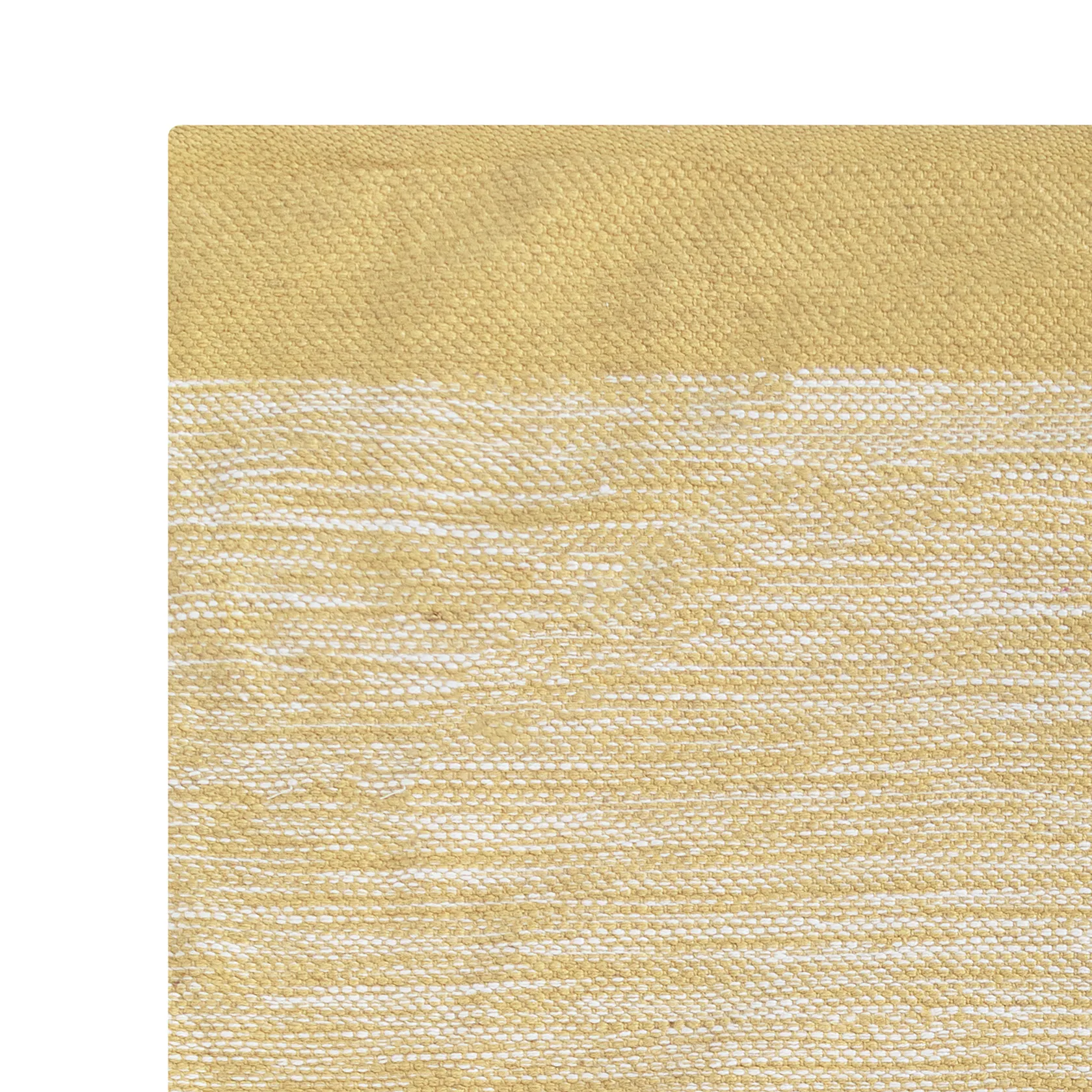 Melange vloerkleed 70x200 cm, Dusty yellow Formgatan