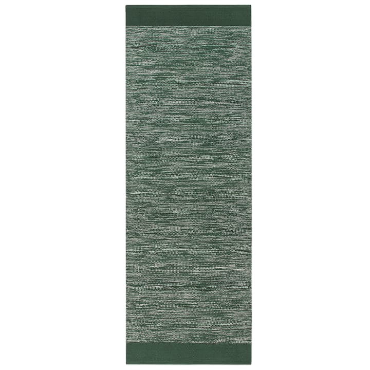 Melange vloerkleed 70x200 cm - Green - Formgatan