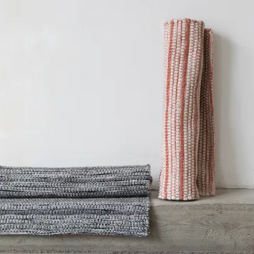 Stripe vloerkleed 70x200 cm - Burnt orange - Formgatan